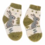 Lasten merinovillasukat RABBIT, WoolLando