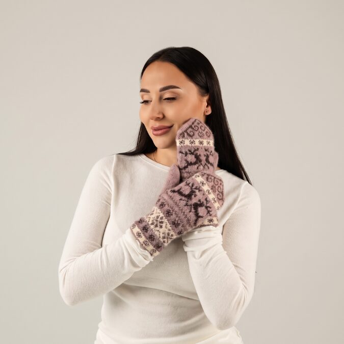 Naisten merinovillalapaset WINTER, WoolLando