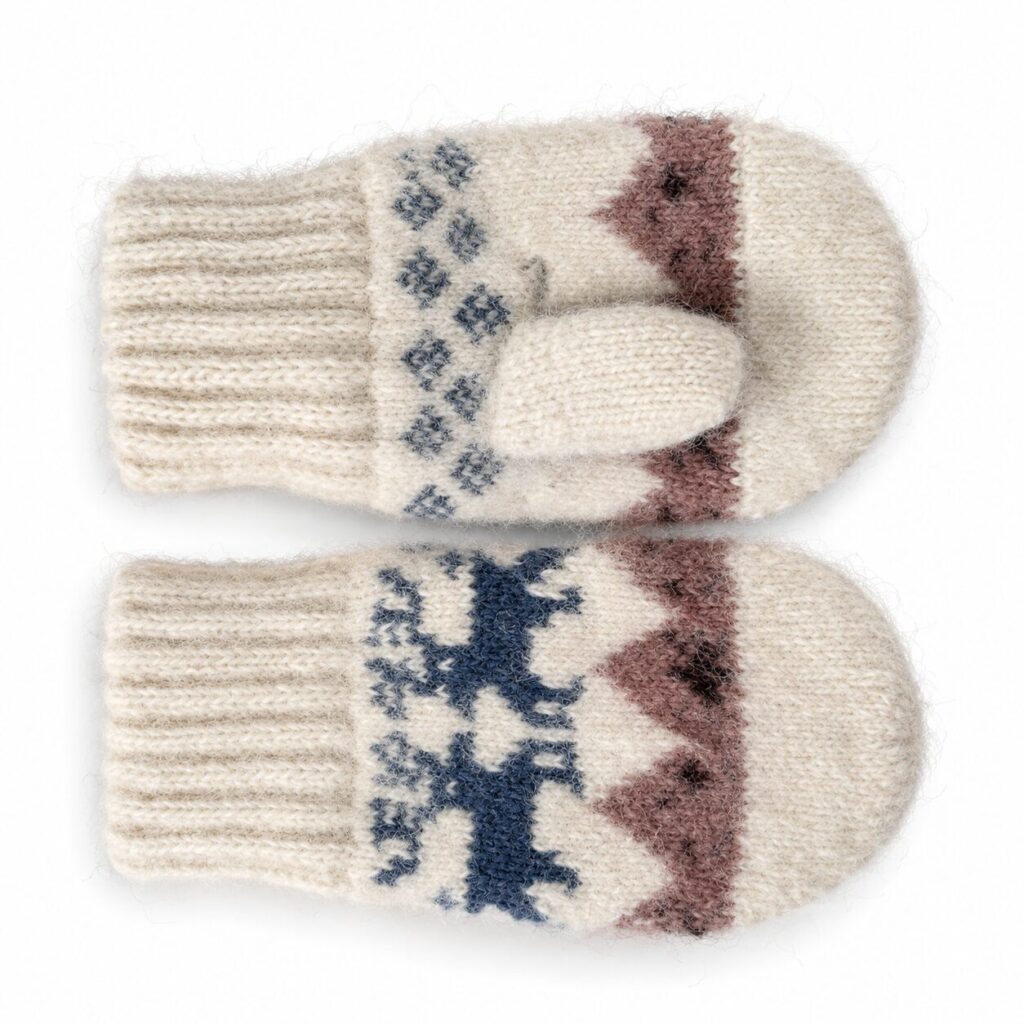Lasten villapatkot BLUE REINDEER, WoolLando
